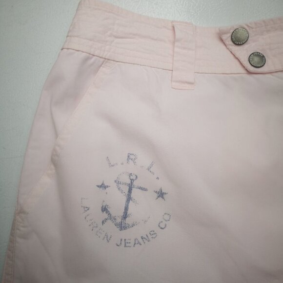 Lauren Jeans Co. Ralph Lauren Ladies Size 8 Pink Ankle Length Pants - Picture 7 of 14